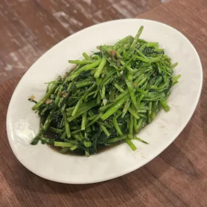 蝦醬炒空心菜